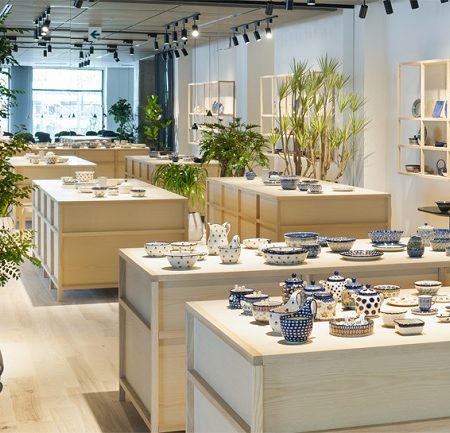 The Ceramika flagship showroom in Matsumoto, Japan, designed by Claesson Koivisto Rune in 2013.