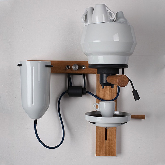 Design | Porcelain Espresso Machine by Arvid Häusser