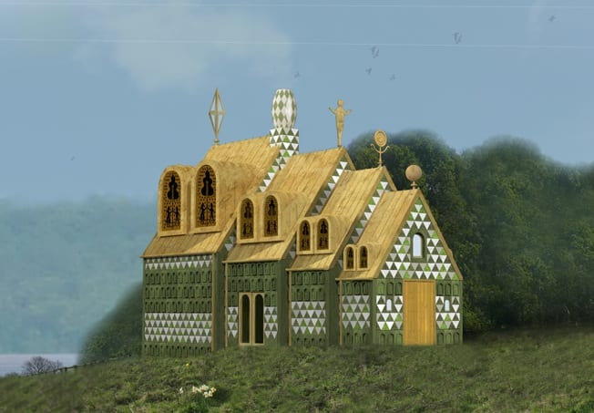 Architecture | A Gingerbread House for Grayson Perry