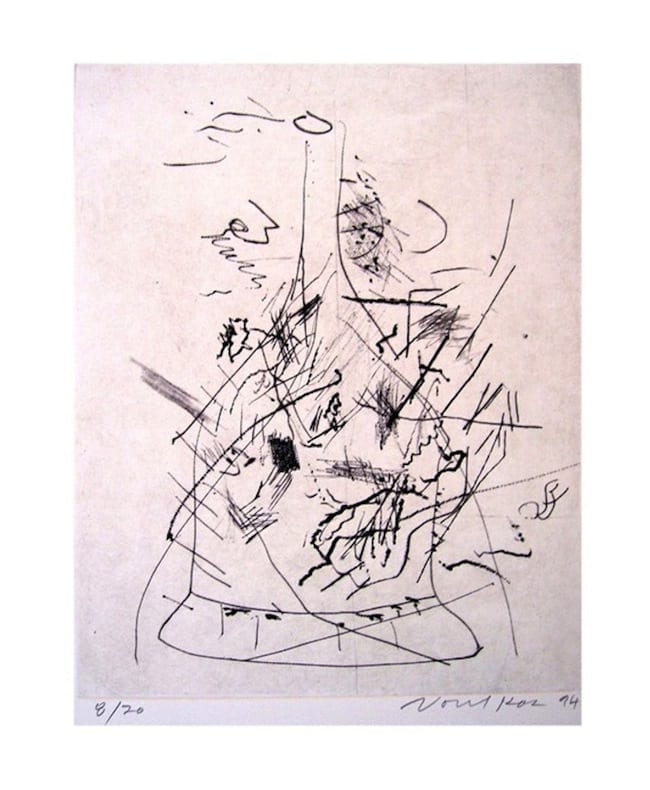 Peter Voulkos paper works