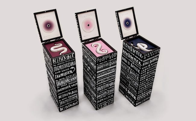 Design | Stefan Sagmeister Creates Limited Edition Film Set for “The Happy Show” in Ceramic