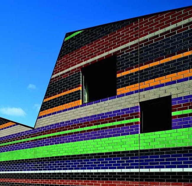 Architecture | McBride Charles Ryan: Brick and Tile Stripes Levitate Melbourne School