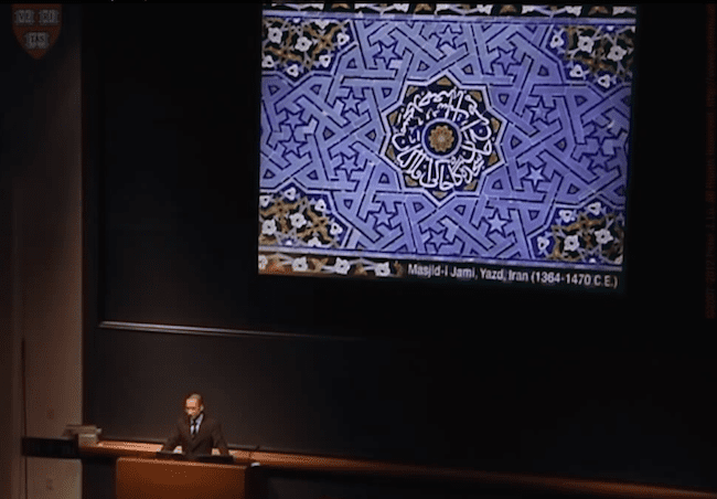 Video | Harvard Lecture: “Quasicrystals” in Medieval Islamic Architecture