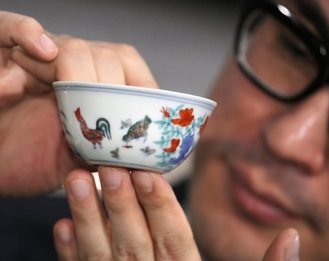 Marketplace | $36 Million Chinese Teacup Bought with American Express