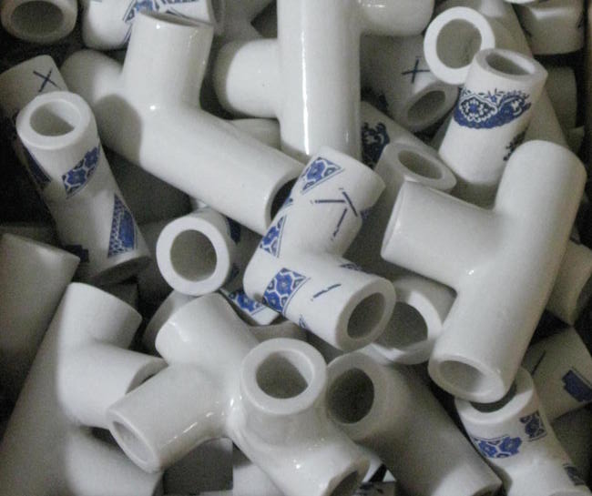 Architecture + Design | Porcelain Scaffolding Joints for Construction and Furniture