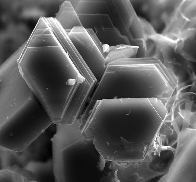 Foto File | Microscopic Images of Clay and Minerals
