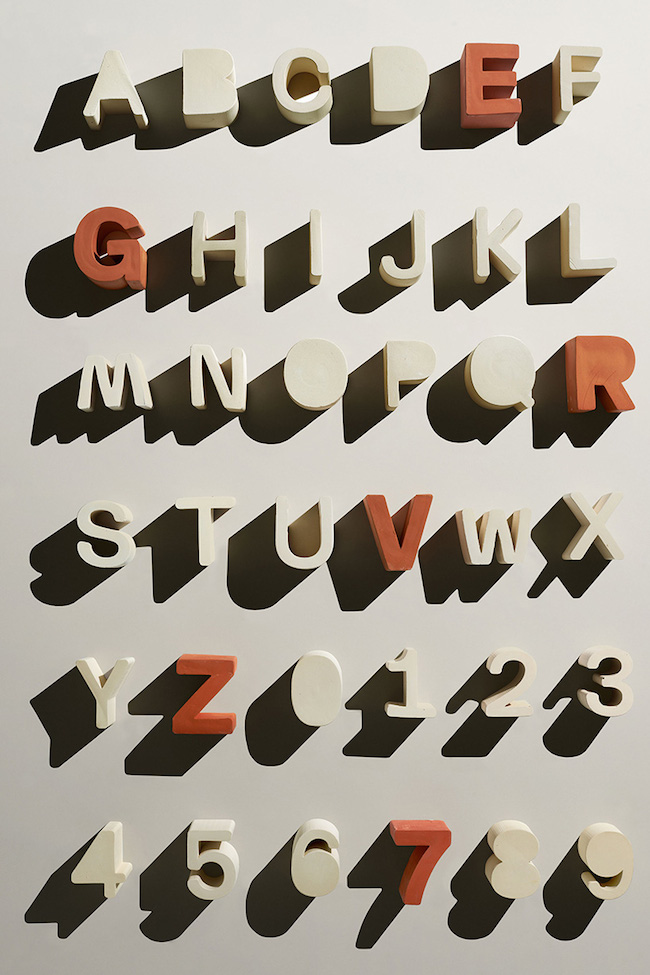 Design | Extruded Fonts by Terkel Skou Steffensen