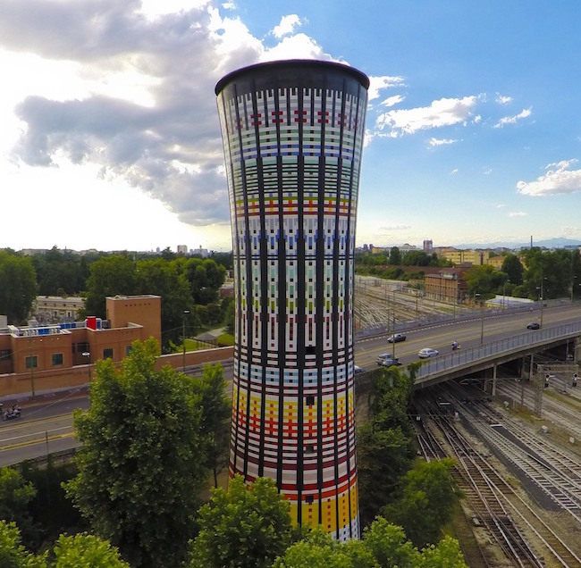 Architecture | Ten Thousand Tiles Bring a Rainbow to Milan