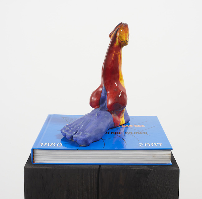 Exhibition | Anatomical Sculptures and Penis Fonts by Nicolás Guagnini at Bortolami, New York