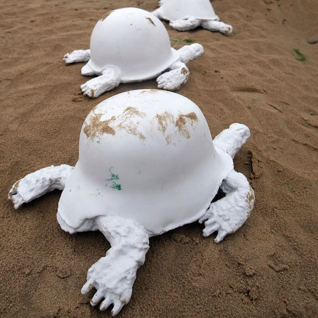 Not Clay But… | Rachid Khimoune: Peace Turtles, a Different Kind of War Memorial
