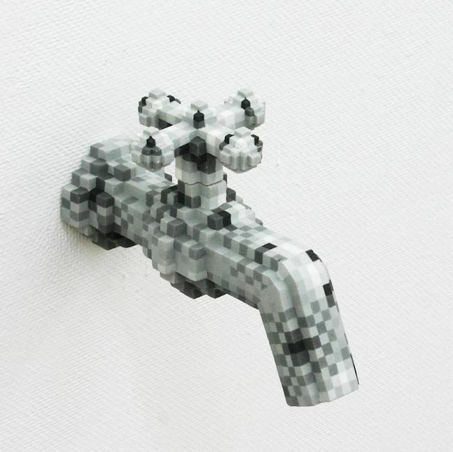 Art | Pixelated Sculptures by Toshiya Masuda Connect Digital and “Real” Life