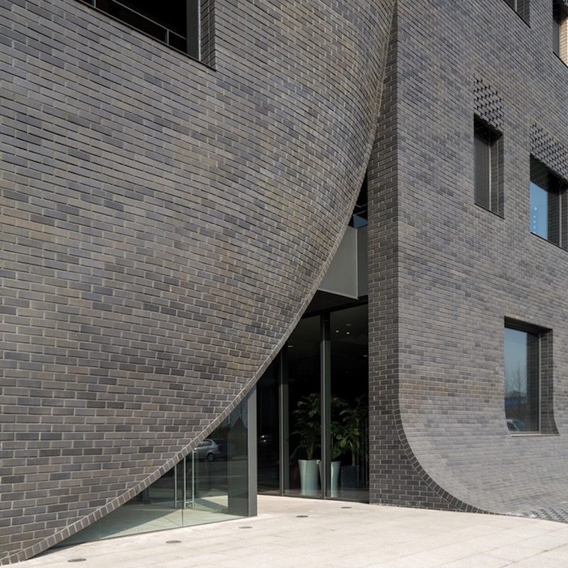 Architecture | Black Brick for the MU:M Office Building by Wise Architecture