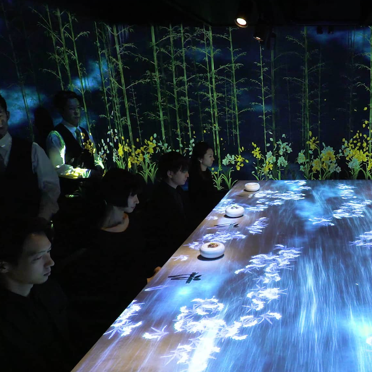 Design | Elevating the Dining Experience with teamLab’s Immersive Digital Installation