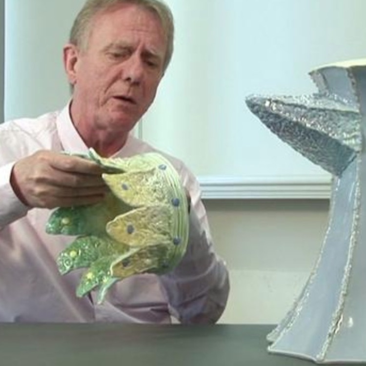 Video | Richard Slee on Jar + Cover, Anvil + Crown, Sausage + more with Grayson Perry