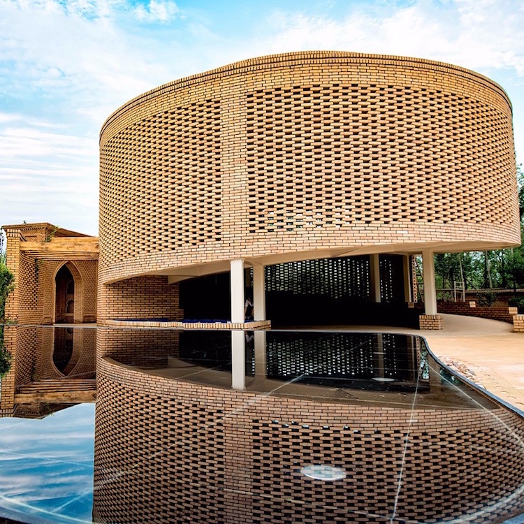 Architecture | The Urumqi Garden, D + H’s Spiraling Brick Garden Pavilion