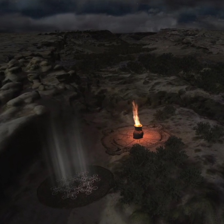 Video | Ephemeral Land Art Endures in Immersive 360° Video